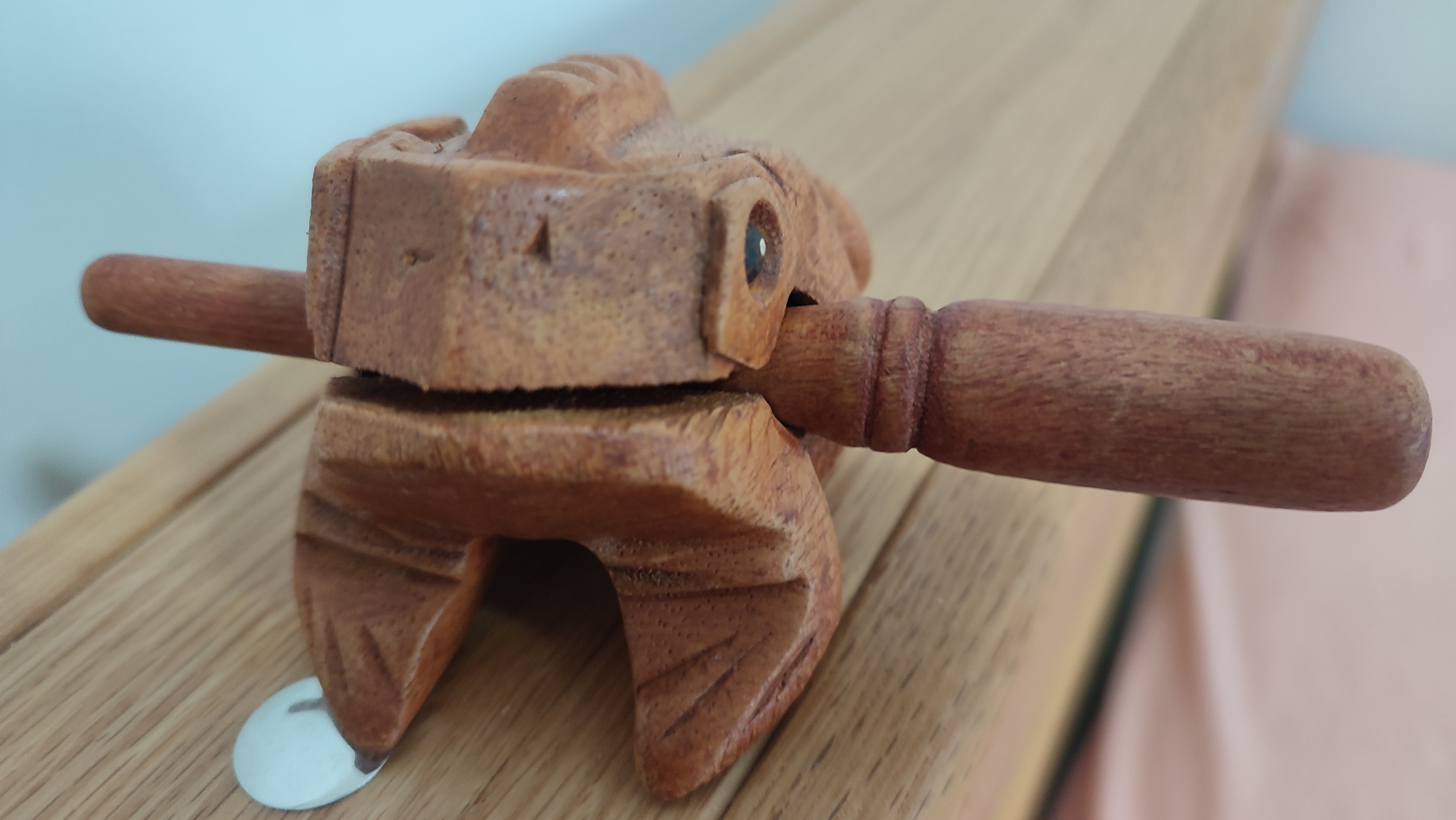 Wooden Percussion Frog